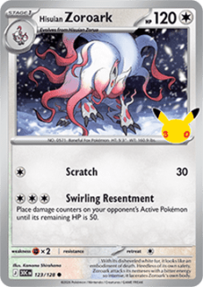 Hisuian Zoroark HOLO (30C 123)