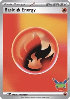 Basic Fire Energy HOLO (MEE 010)