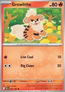 Growlithe RH (DRI 027)