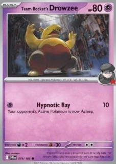 Team Rocket's Drowzee RH (DRI 079)