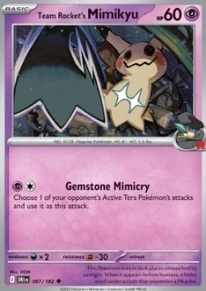 Team Rocket's Mimikyu (DRI 087)