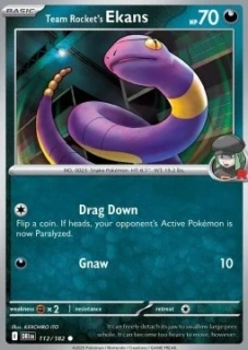 Team Rocket's Ekans (DRI 112)