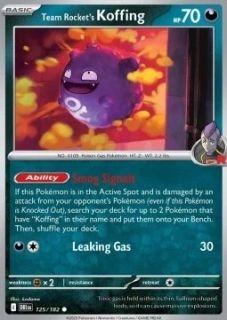 Team Rocket's Koffing RH (DRI 125)