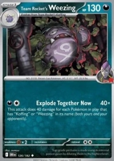 Team Rocket's Weezing RH (DRI 126)