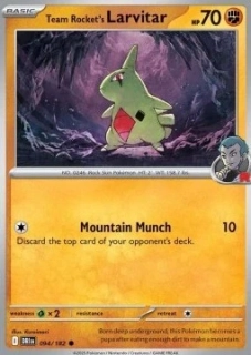 Team Rocket's Larvitar (DRI 094)