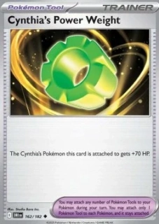 Cynthia's Power Weight (DRI 162)