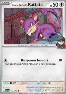 Team Rocket's Rattata RH (DRI 147)