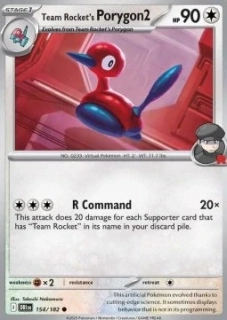 Team Rocket's Porygon2 (DRI 154)