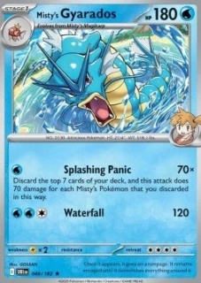 Misty's Gyarados RH (DRI 049)