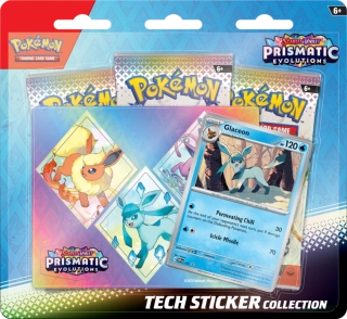 Pokémon TCG Prismatic Evolutions Tech Sticker Collection Glaceon