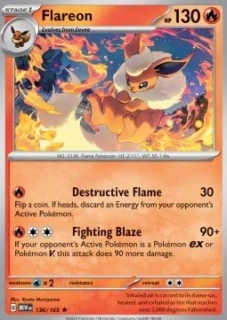 Flareon HOLO (MEW 136)