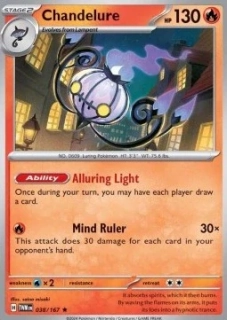 Chandelure HOLO (TWM 038)