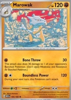 Marowak HOLO (MEW 105)