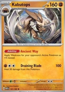 Kabutops HOLO (MEW 141)