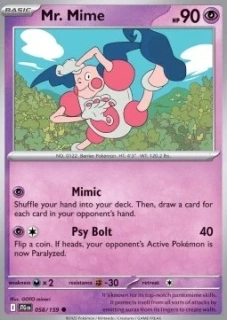 Mr. Mime RH (JTG 058)