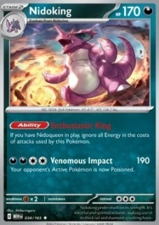 Nidoking HOLO (MEW 034)